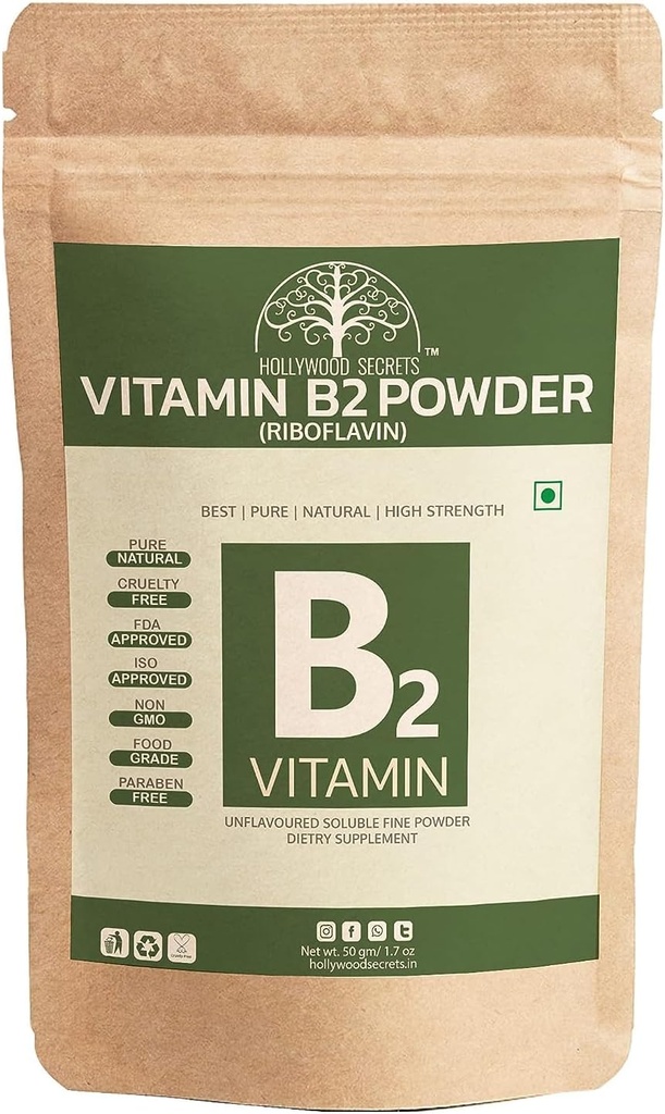 Nutranix BHM Vitamina B2 Riboflavin Powder 50gm