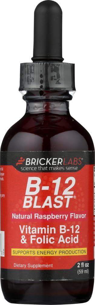 StarSun Depot Bricker Labs B-12 Blast, Raspberry - 2 Oz (Pack of 1) Imagen Mayo Vary