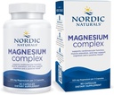 Complejo de magnesio de natural nórdico - 90 cápsulas - 225 mg Magnesio, 1.9 mg Hierro - Cerebro " Salud del corazón, Mood, Energía, " Relajación muscular - No GMO, Vegan - 30 Actuaciones