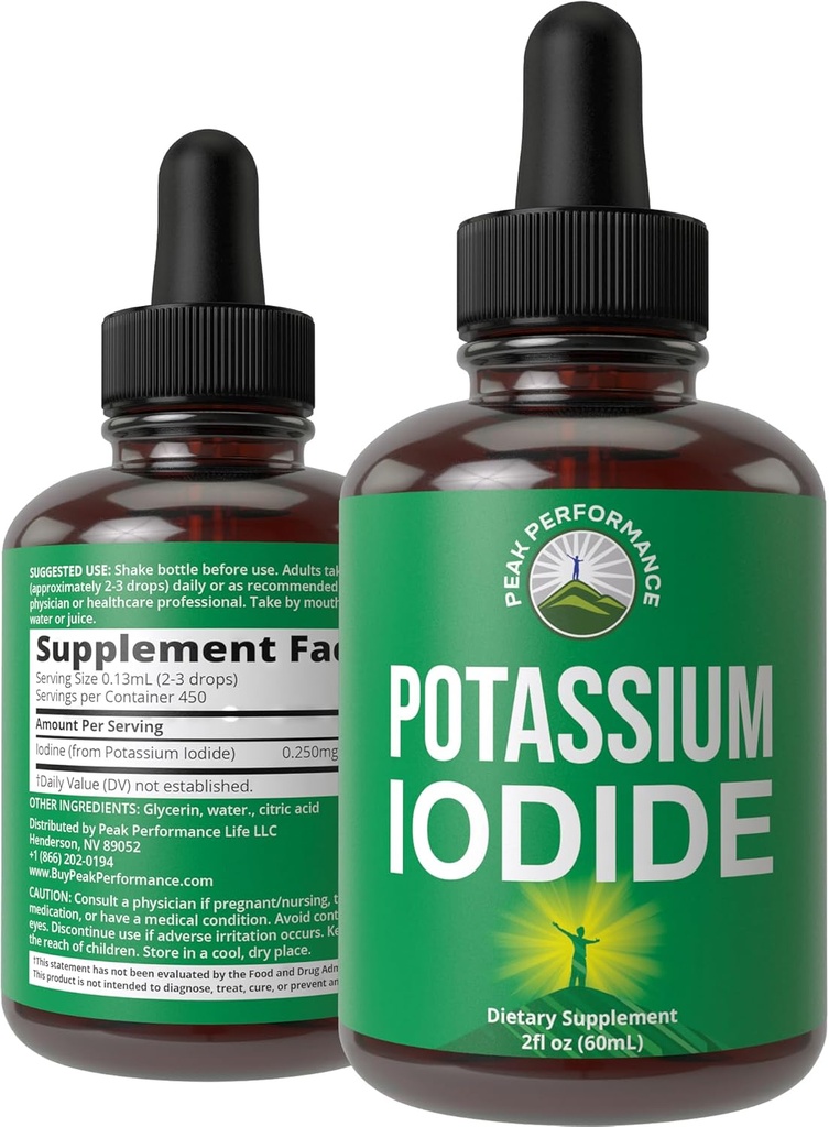 Potasio Iodide Liquid Drops