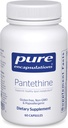 Encapsulaciones puras Pantethine ← Suplemento hipoalergénico Apoyos Metabolismo Lipid saludable y Función Cardiovascular