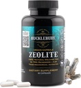 BUCKLEBURY Micronized Zeolite Capsules - Mineral Zeolite Detox for Adults - Supports Immune System, Metabolism & Digestive Health - Advanced Formula for Men &amp; Women - 90 Vegan Capsules