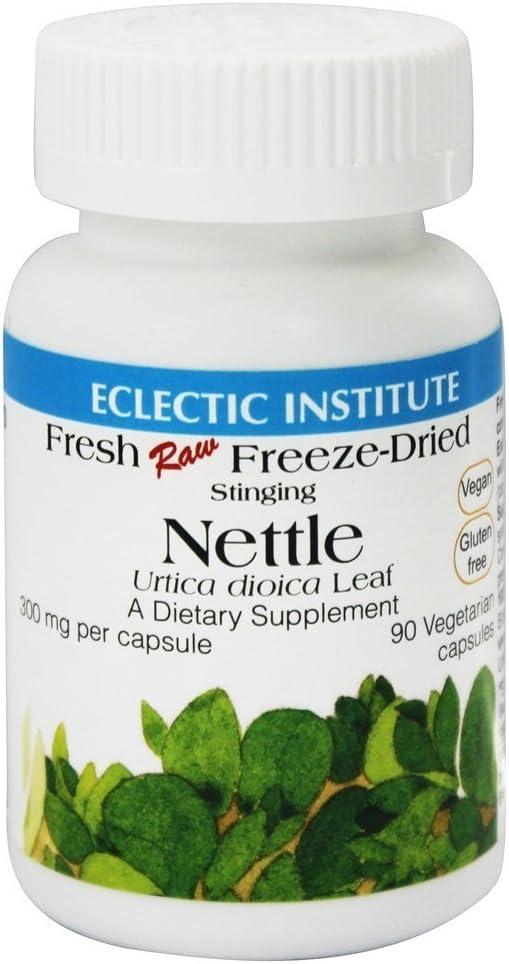Eclectic Institute - Stinginging Nettle Fresh Raw Freeze-Dried 300 mg. - 90 cápsulas vegetarianas