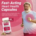 Strength & Spices Hypertensupport 100% Natural Supplement for Immune System & Heart Health – 15 Ingredients w Hawthorn Berry, Grape Seeds & Berries - 60 Vegan UK Made 1000mg Capsules