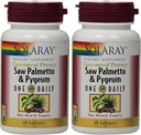 Saw Palmetto y Pygeum One Daily 30 Softgel (Pack of 2) Solaray