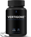 HUMANX VertiGone - Alivio del Vertigo - Ingredientes Temporales - Antiguo Natural Inner Ear Balance Suplemento - Alivia los mareos, Nausea, Spinning " Swaying Sensations - Non GMO - Dizzy Aid Pills
