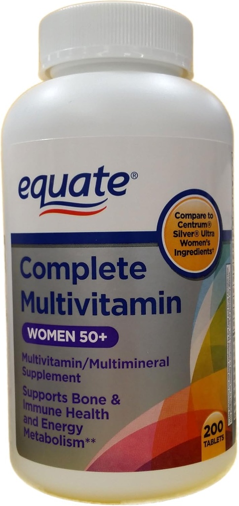 Equate - Salud Ultra Mujer Completa, 200 Tabletas