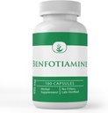 PURE ORIGINAL INGREDIENTES Benfotiamine, (100 cápsulas) Siempre puro, sin aditivos ni artillería, Lab Verified