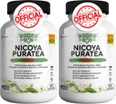 Nicoya PuraTea Max Green Tea Extract &amp; Green Coffee Bean for Metabolism Support, Natural Energy Boost, Antioxidant-Rich Supplement – 120 Capsules