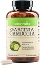 Garcinia Cambogia natural - 60% HCA Concentration Extract, Natural Support for Weight Goals and Energy Levels - Vegan, Non-GMO, Gluten Free - 180 Capsules[2-6 Month Supply]