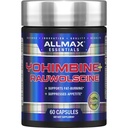 ALLMAX Essentials YOHIMBINE + RAUWOLSCINE - 60 Capsules - Supports Fat Burning &amp; Suppresses Appetite - 60 Servings