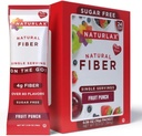 Sugar-Free Fruit Punch Flavored Psyllium Husk, 24 Fiber Packets