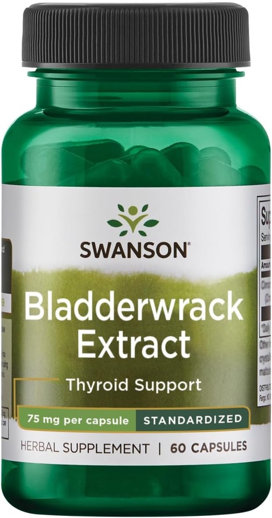 Swanson Bladderwrack deja 60 cápsulas