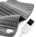 Pain Relief &amp; Cramps 17"x33" Grande, Moist Dry Heat Options, XL Electric Heating Pads, 9 Ajustes de Calor, Lavadora de Máquinas, Auto-Off, Regalos para Mujeres, Mamá, Hombres