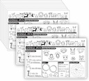 Páginas para colorear animales para niños a granel de actividad Placemats para niños Habilidades motoras brutas, Habilidades de motor finas, Habilidades de motor visual, Actividades de ruptura cerebral, Herramientas para niños con TDAH, Materiales de aprendizaje de autismo