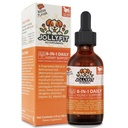 6-en-1 Asistencia para perros y gatos – promueve la función saludable del riñón, el equilibrio fluido de los niveles de energía – Suplemento herbario Formulado veterinario con vitamina B2 &amp; B6 – 2 fl oz (59 ml)