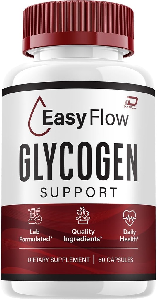 Easy Flow Capsules - Easy Flow Advanced Suplemento, Easy Flow All Natural Formula to Maintain Healthy Levels, Flow Easy Maximum Strength, (1 Pack - 60 cápsulas)