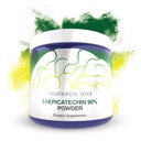 Epicatechin 90% Polvo Silencioso 25 Gramos Silencio (-)-epicatechin Silencio promueve la salud cardiovascular tóxica promueve la fuerza y la función muscular