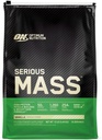 Optimum Nutrition Serious Mass Weight Gainer Protein Powder, Vitamina C y Zinc para Immune Support, Vanilla, 12 libras (Packaging May Vary)