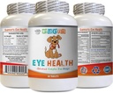 Immune Booster - Dog Eye Health - Advanced Formula - Beneficios de la visión - Immune Support - Vitaminas para perros para la piel y la carne - 1 Botella (60 Treats)