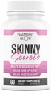 Secretos de Skinny - Mejores Píldoras de Pérdida de Peso para Mujeres ← Appetite Suppressant, Belly Fat Burner, Bloqueador de Carb + 6 Ingredientes poderosos efectivamente Dosificados ← Natural &amp; Safe 3rd Party Tested - 60 Cápsulas