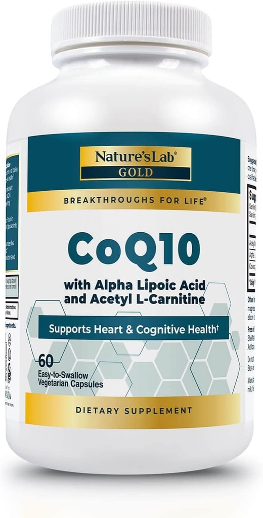 Lab Gold CoQ10 + Acid lipoico alfa + Acetyl L-Carnitine HCl