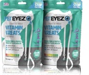 Pet Eyez-Dog Tear Stain Remover - Tear Stain Remover for Dogs - Cuidado de los ojos de perro -Dog Treats with Astaxanthin, Blueberry Fruit Powder, Lutein, Grain Free, All-Natural Protein (Lamb-2 Pack)