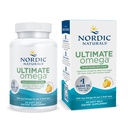 Nordic Naturals Plant Based Ultimate Omega, Lemon Flavor - 60 Vegetarian Soft Gels - 1210 mg Omega-3 - Vegan EPA y DHA - Suplemento Hecho de Algae - Brain & Heart Support - Non-GMO - 30 Servings