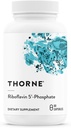 THORNE - Riboflavin 5'-Phosphate - Forma bioactiva de vitamina B2 para soporte de metilación* - 60 cápsulas