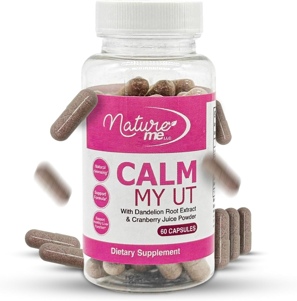 Vagy Rejuvenation Calm My UT - Suplemento de arándano para el apoyo a la salud del tracto urinario para las mujeres - Natural Urinary Wellness Fórmula - 60 cápsulas