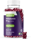 Viteey Melatonin Gummies 10mg - Sleep Gummies for Adults Extra Strength Melatonin - Vegan, GMO Free, Gluten Free - 60 Count