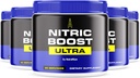 (5 Pack) Nitric Boost Ultra – Premium Daily Powder Blend in a Jar, Crafted to Help Maintain Energy, Support Natural Circulation, and Keep You Going, Official Reviews (150 Servings)