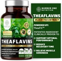 N1 Nutrición Premium Theaflavins Black Tea Extract [40% Theaflavins] Funciona gracias a TheaFitTM para apoyar el rendimiento del ejercicio y reducir el tiempo de recuperación, 90 caps Veg