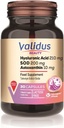 VALIDUS Ácido Hialurónico 210 mg + Astaxanthin 10 mg 30 cápsulas (Vcaps Plus)