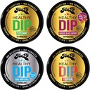 Nuevo Teaza Herbal Energy Pouch Mixed (4 pack) Peppermint-Tropical-Cool Mint Chill-Banging Black Cherry