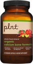 Bono de calcio orgánico Fórmula a" Bono de base vegetal Soporte con vitaminas D3, K2, &amp; Magnesio (120 cápsulas orgánicas)