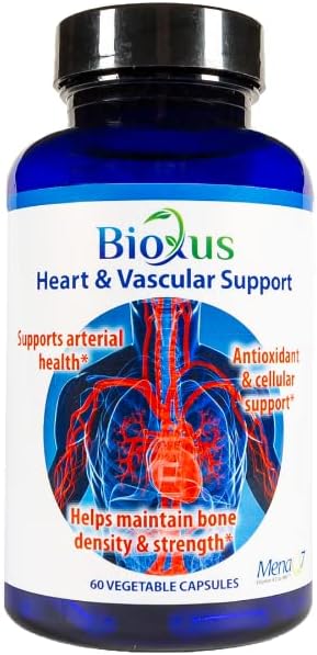 PotentSea Heart and Vascular Support Supplement, Vitamin K2, Vitamina D3, y Alfa Lipoic Acid, Cellular Support, Anti-Aging, Heart, Cognitive Health, 60 Veg Cap