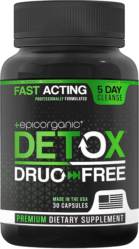 5 Day Detox Cleanse ← Extra Strength Colon Cleanse &amp; Liver Detox ← Saludable Gut Support ← Detox Cleanse for Hombres &amp; Mujeres que viven en los EE.UU.