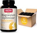 Jarrow Fórmulas Optimizador de Magnesio Suplemento dietético, soporta Nerve, Función muscular y Bone Health, 200 Tablets, 100 Day Supply Pack of 12