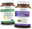 Complejo Gut de la Guardia Intestinal (2-Month Supply) Gut Guard Combo - Guardia Intestinal (120 cápsulas) Complejo de la Fórmula Natural &amp; Gut (120 cápsulas)