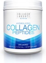 Péptidos de colágeno hidrolizado puro (20 oz) – Pólvora de colágeno desarmado - Pasture-Raised, Grass-Fed, Keto & Paleo-Friendly, Non-GMO, Gluten-Free – GMP Certified – Easy to Mix (1)