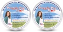 Tres Lollies Preggie Pop Drops - 21 gotas - Mañana Sickness Relief During Pregnancy - Seguro para embarazada mamá &amp; Baby - Gluten Gratis - Cuatro Sabores: Lemon, Raspberry, Green Apple, Tangerine (Pack of 2)