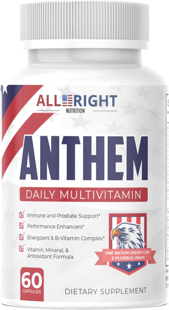 Anthem - Daily Multivitamin - 60 cápsulas