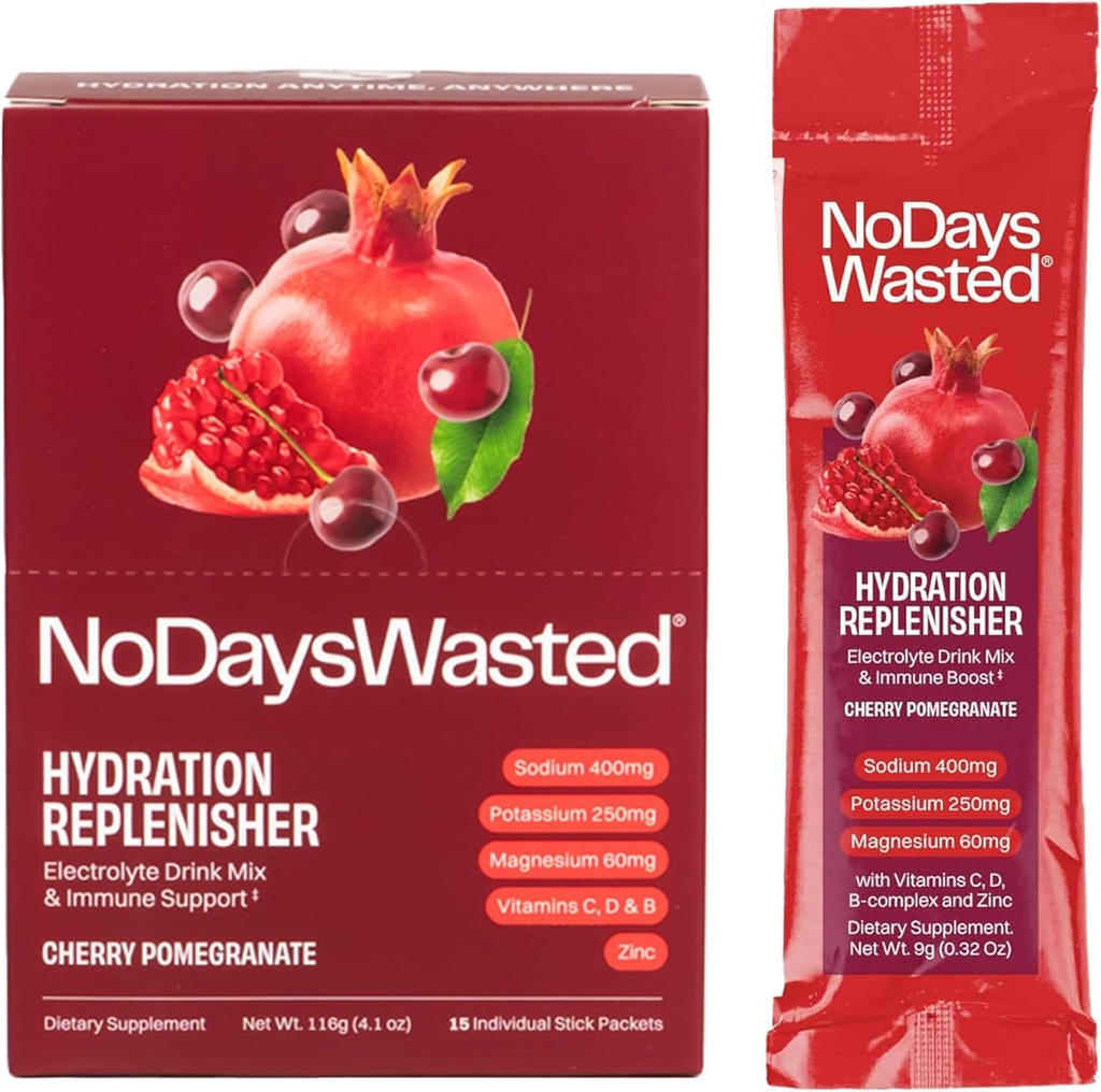 Hydration Replenisher Electrolyte Replacement Stick Packets