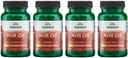 Swanson EFAs- Krill Oil - Maximum Strength - 1 g, 30 Softgels (4 Pack)