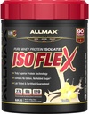 ALLMAX ISOFLEX Whey Protein Isolate, Vanilla - 1 lb - 27 Gramos de Protein Por Scoop - Zero Fat & Sugar - 99% Lactose Gratis - Gluten Free &amp; Soy Free - Aprox. 15 Servicios