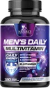 Multivitamínico para Hombres - Vitamina A, C, D, E, Zinc, Calcio, Multivitaminas para Immune Health Support, Vitamina B12, Men’s Daily Multivitamin Supplement Capsules, Non-GMO Mens Multi Vitaminas - 120 cápsulas