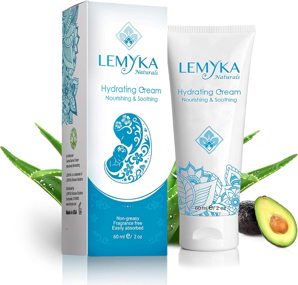 Crema de bebé para Eczema, psoriasis prone, picazón, piel seca, ungüento de calma orgánica, hidratante natural, libre de paraben, 2OZ