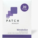 The Patch Remedy Metabolise Patch ← 5-HTP, Guarana, L-Carnitine, Fucus, Zinc, Yerba Mate, Raspberry Ketone ← 30 Patches