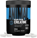 Cápsulas de monohidrato de animales micronizados - 300 Cápsulas, 2500 mg por servicio para apoyar el crecimiento muscular, resistencia, producción ATP, función cognitiva, fuerza, recuperación y fatiga muscular